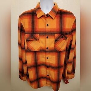 NWT Union Bay Men's Microfleece Button Down Long Sleeve Plaid Shirt
